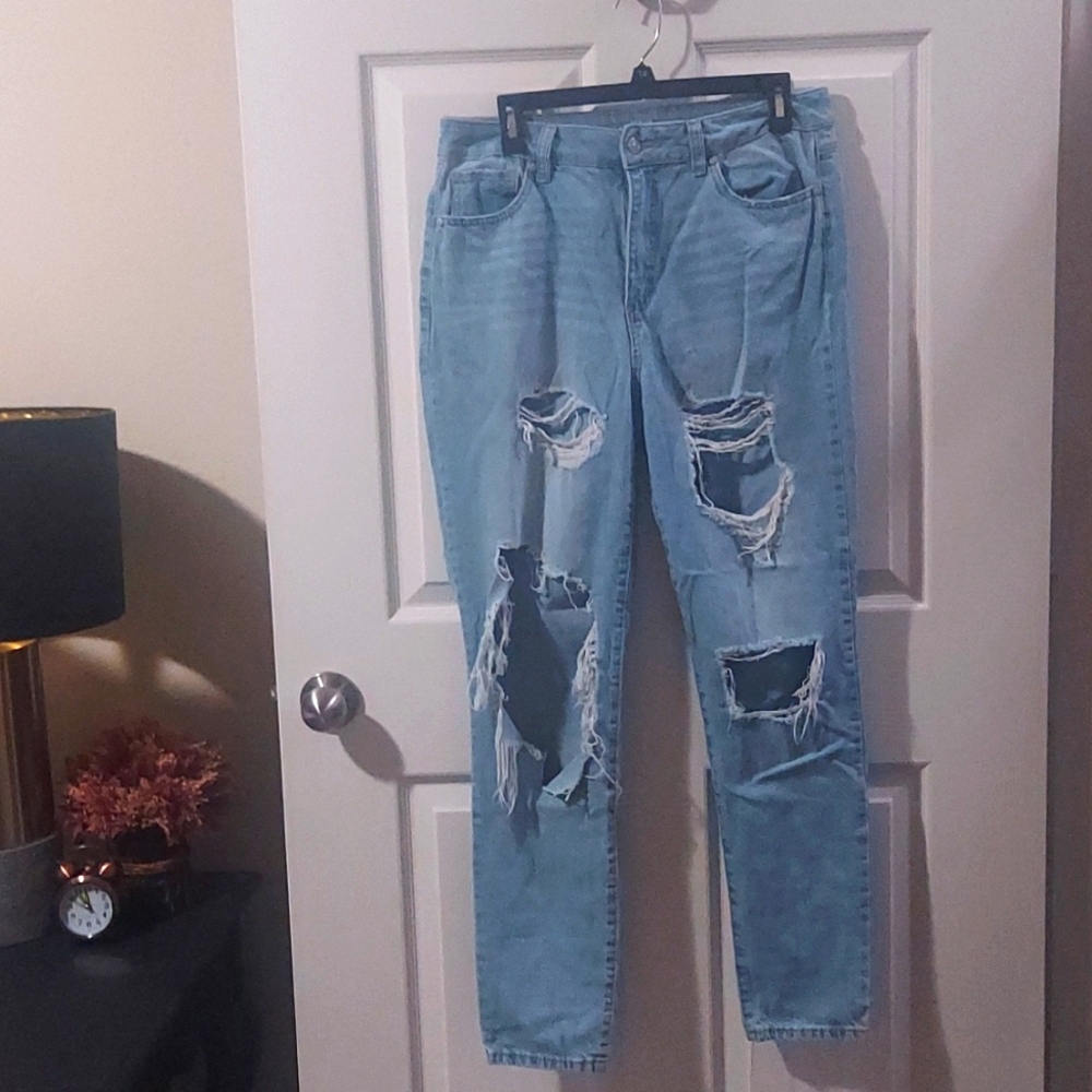 Rewash Distressed Skinny Jeans Size 30
